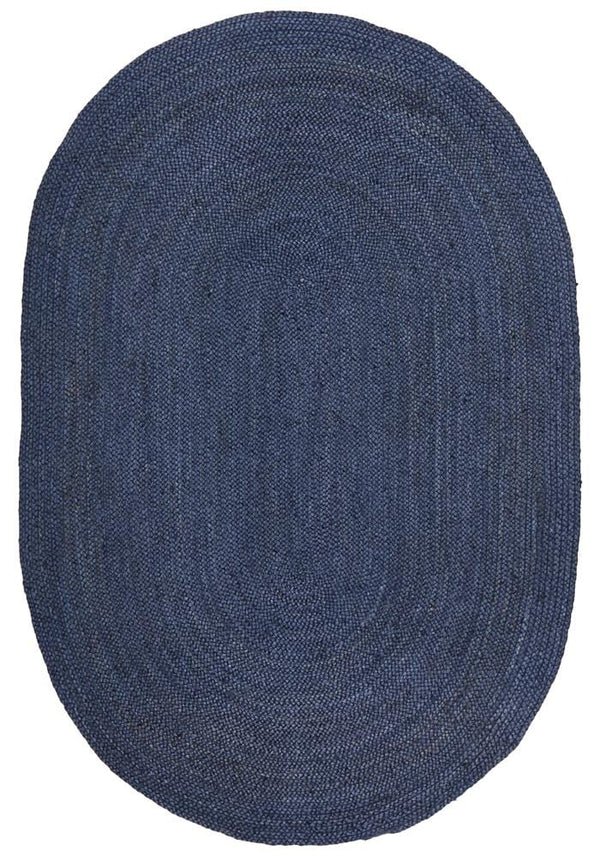 Handwoven Oval Jute Braided Rugs