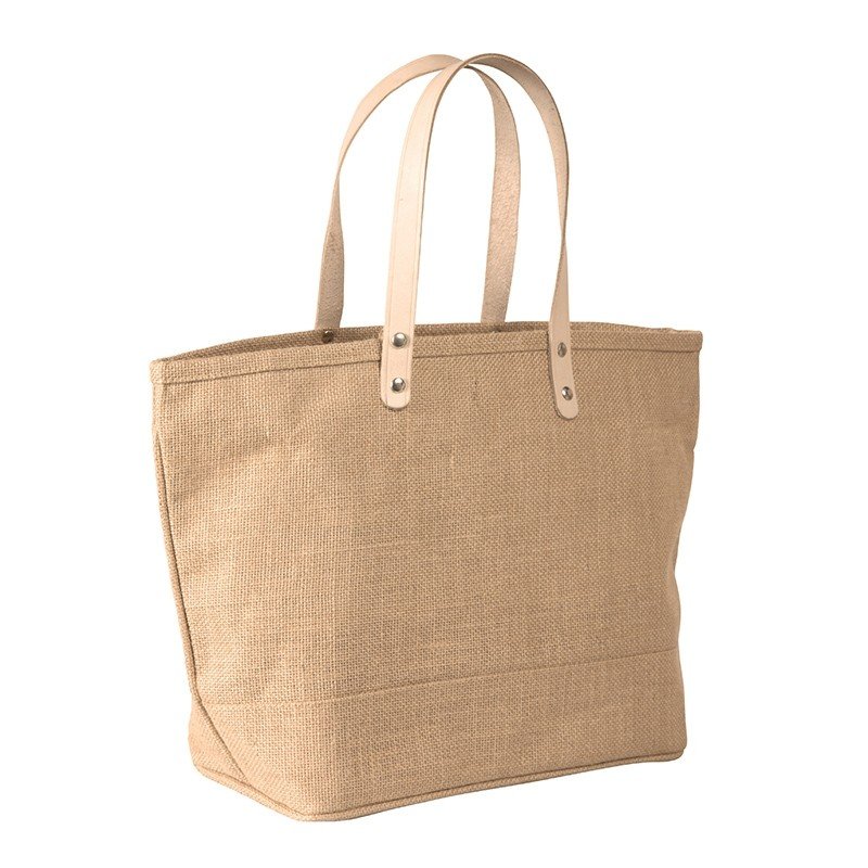 Jute beach tote